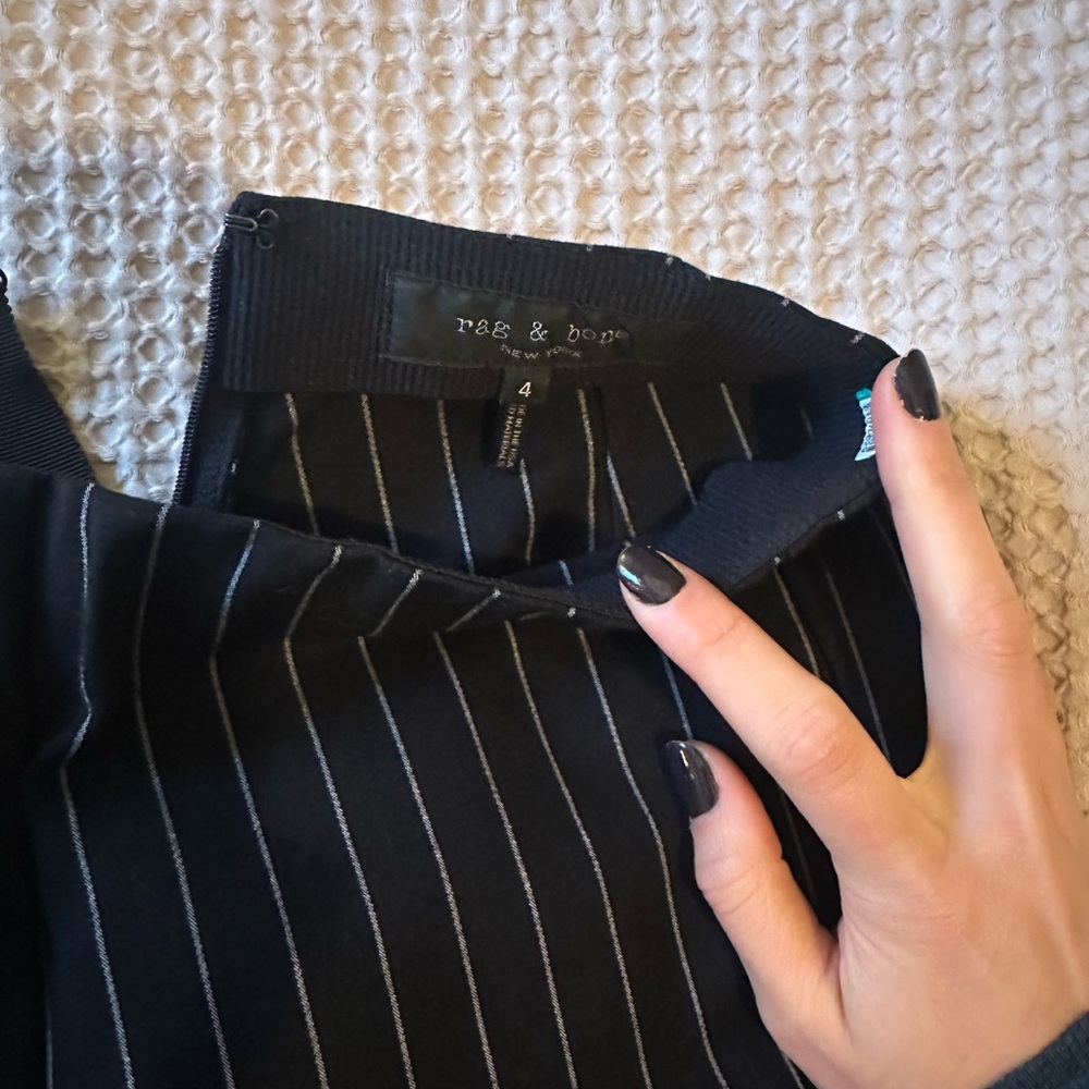 Rag and Bone skinny/straight leg crop pant